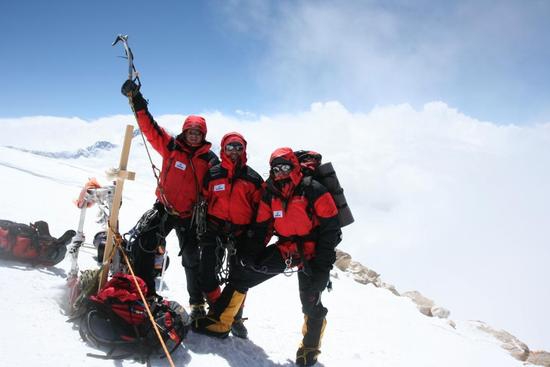 Команда Red Fox Asia – MT Sport на пике Хан Тенгри (Альпинизм, андрей пучинин)