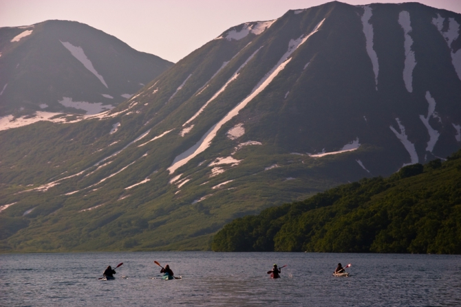 Маленький фототчёт со съёмок sea kayaking video 2009 на Камчатке (Вода, камчатка, каякинг)