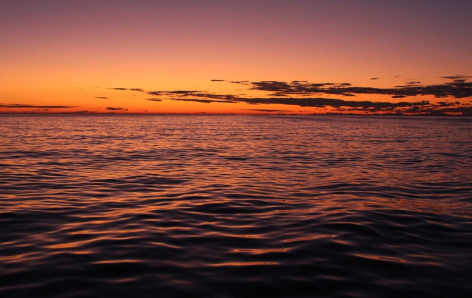 Доломиты уходящие под воду (средиземное море, хорватия)