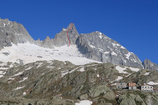 Monte Nero di Presanella «via Botteri» (Альпинизм)