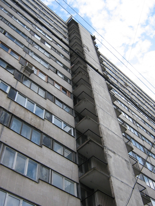 ДОМ 2 или 2 ДОМа (Скалолазание, билдеринг, buildering)