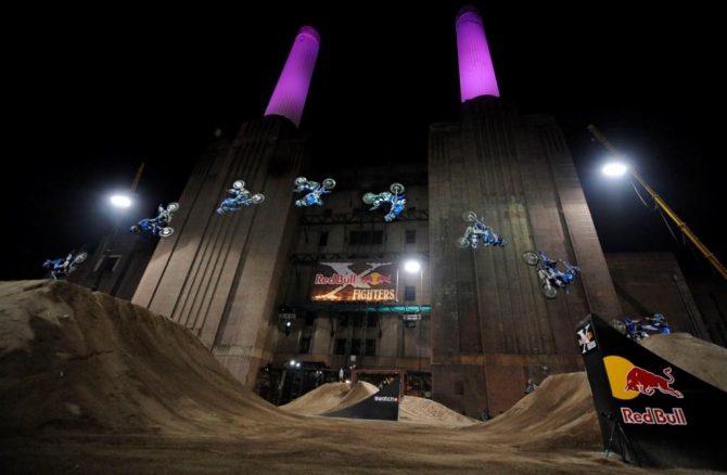 Red Bull X-Fighters. Лондон. (мотокросс, события, фристайл)