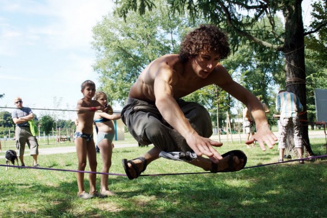 Первый слэклайн фестиваль (минск, slacklabs, слэклабз, minskonsight, хайлайн, highline, slackline)