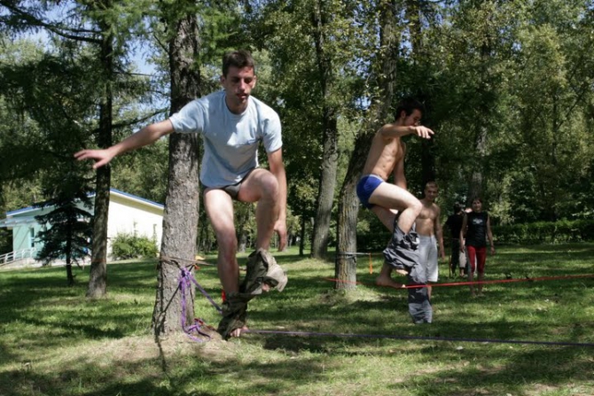 Первый слэклайн фестиваль (минск, slacklabs, слэклабз, minskonsight, хайлайн, highline, slackline)