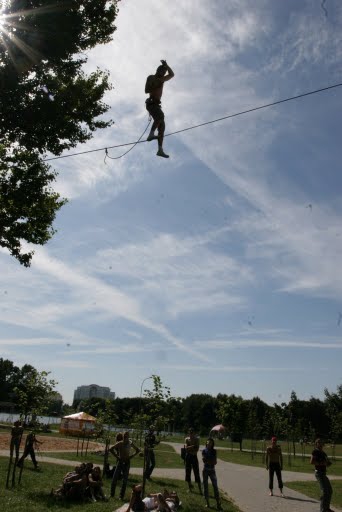 Первый слэклайн фестиваль (минск, slacklabs, слэклабз, minskonsight, хайлайн, highline, slackline)