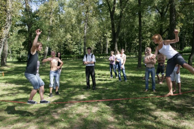 Первый слэклайн фестиваль (минск, slacklabs, слэклабз, minskonsight, хайлайн, highline, slackline)