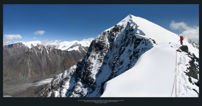 Большая фотосессия маленького траверса. (Альпинизм, северо-чуйский хребет, алтай)