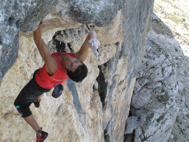 Пять маршрутов за 3,5 часа. «Фри»-соло… (Альпинизм, manfred stuffer, mesules, селла, италия, доломиты)