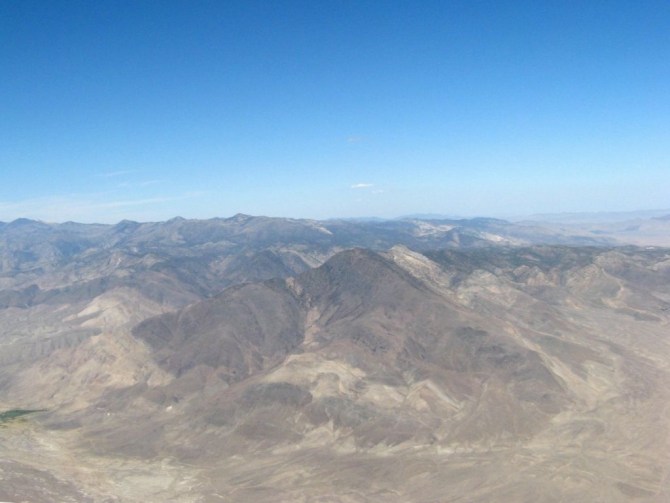 на параплане в Owens valley , 167 км за 7 часов (Воздух)
