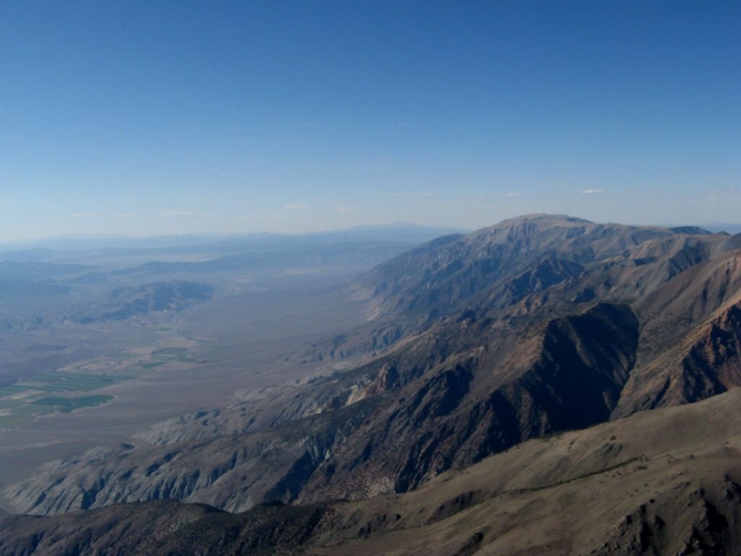 на параплане в Owens valley , 167 км за 7 часов (Воздух)