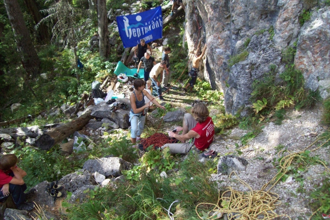 Фестиваль скалолазания Лаго-Наки 2009 все-таки состоялся!!! (Скалолазание, gekko, 7c+ project)