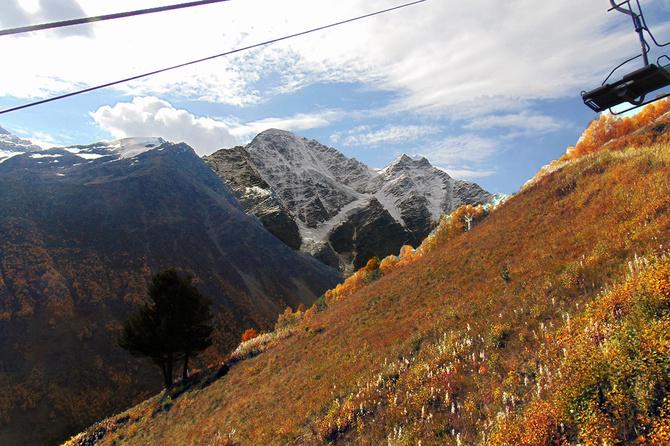 001 Осенний Чегет. (Путешествия)