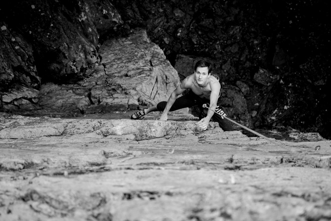 1 Скалолазание в Иркутске. Скальник Фараон. ()