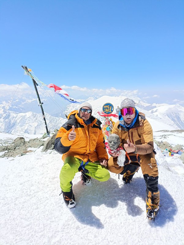 на пике Ленина Последняя глава из жизни Николая Анатольевича Тотмянина. (Альпинизм)