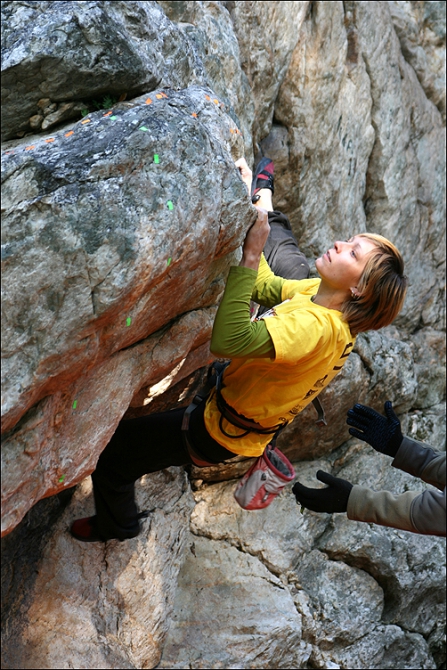 Осенняя магнитка 2009. Картинки! (Скалолазание, самые лучшие соревнования на скалах, магнитогорск, урал-тау, скорость, скалолазание)