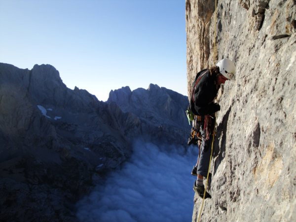 Naranjo de Bulnes, Quinto Imperio, первый повтор свободного прохождения! (Альпинизм, 8b, пики европы, испания, горы, свободное прохождение)