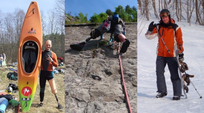 Iron leg - Начало! (Бэккантри/Фрирайд, инвалиды, протезирование, адаптация, скалолазание, сноукайтинг, сноуборд, пар-экстрим, пар-олимпийские игры, травмы)