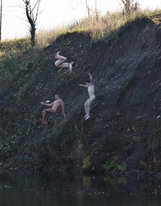 Клифджампинг в Подмосковье (забеги, мороз)