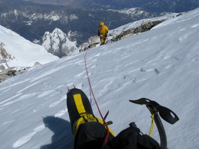 Номинанты «Хрустального пика-2009»: первое зимнее восхождение на Макалу (Альпинизм, risk.ru, события, зима, риск.ру, экспедиции, денис урубко, симоне моро, хрустальный пик)