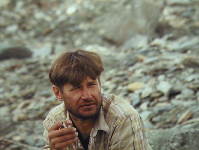 Номинанты "Хрустального пика-2009": соло на пик Победы по Северному ребру (Альпинизм, маршрут абалакова, калуга, алексей косяков, хрустальный пик, победа, риск.ру, события, risk.ru)