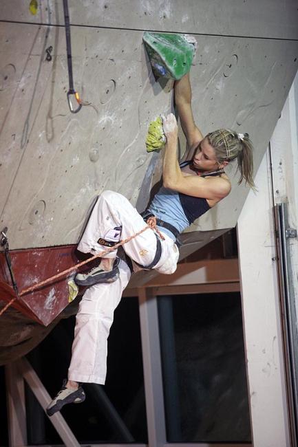 Adam Ondra и Johanna Ernst - обладатели Кубка мира 2009! (Скалолазание, скалолазание, кубок мира, трудность, kranj, словения, mina markovic)