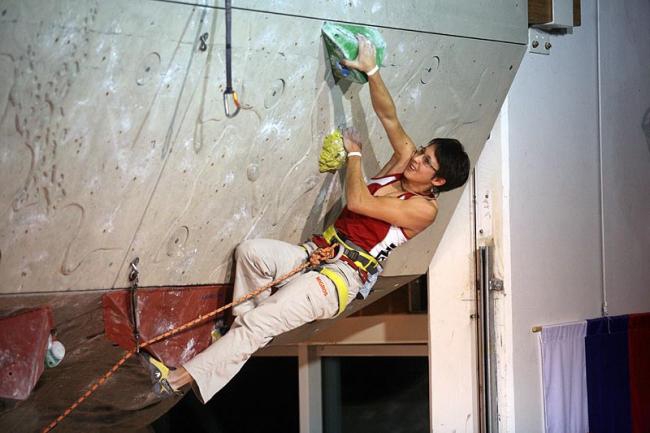 Adam Ondra и Johanna Ernst - обладатели Кубка мира 2009! (Скалолазание, скалолазание, кубок мира, трудность, kranj, словения, mina markovic)