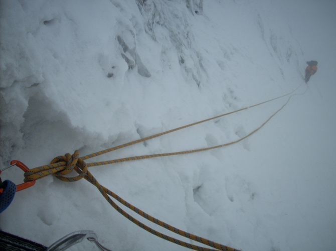 Номинанты "Хрустального пика 2009": Чо-Ойю по Юго-Восточной стене (Альпинизм, хрустальный пик, события, риск.ру, risk.ru, борис дедешко, денис урубко, горы, экспедиции, непал, 6б, первопроход, казахстан)