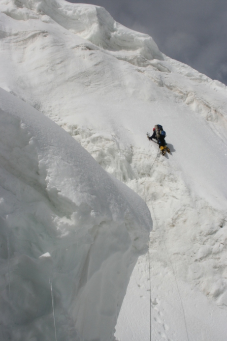 Номинанты «Хрустального пика-2009»: пик Победы по Северо-Восточному контрфорсу (Альпинизм, победа, виктор коваль, сергей кондрашкин, риск.ру, хрустальный пик, события, risk.ru, горы, маршрут журавлева)