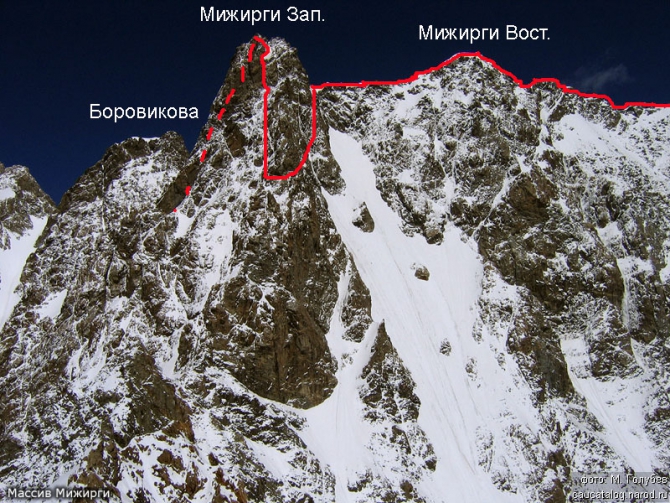 Номинанты «Хрустального пика-2009»: траверс Северного массива от Крумкола до пика Пушкина (Альпинизм, тихонов, риск.ру, саша абросимов, горы, северный массив, события, risk.ru, безенги, хрустальный пик)