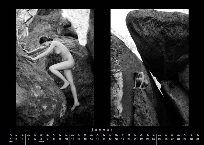 Ню что, настало время поговорить о календарях? (Скалолазание)