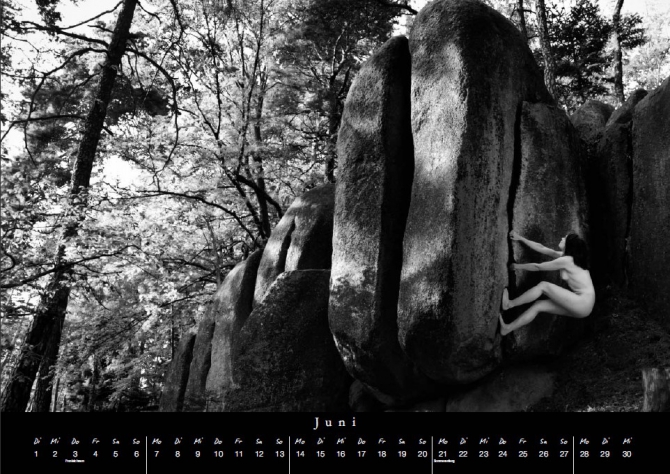 Ню что, настало время поговорить о календарях? (Скалолазание)