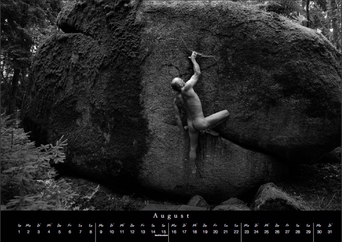 Ню что, настало время поговорить о календарях? (Скалолазание)