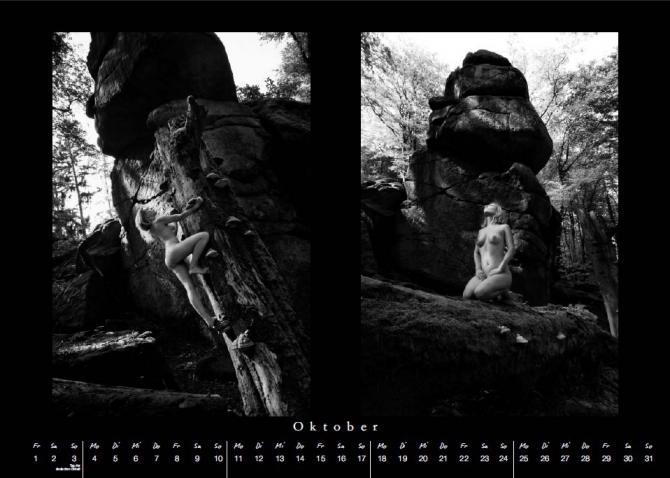 Ню что, настало время поговорить о календарях? (Скалолазание)