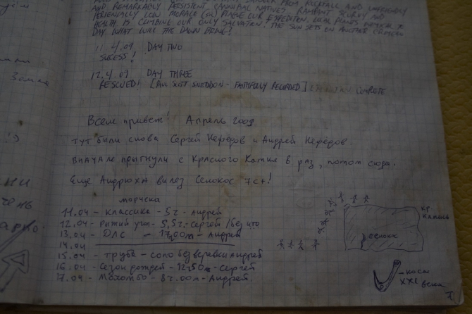 Готовится к изданию "Бортовой журнал Морчеки" ;, Альпинизм, крым)