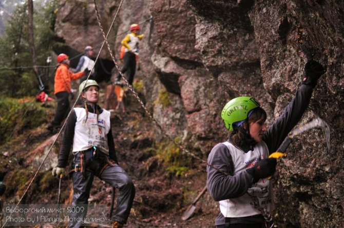 Выборгский микст 2009. А как это было? (Альпинизм, спб, драйтулинг, соревнования, ледолазание)