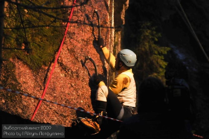 Выборгский микст 2009. А как это было? (Альпинизм, спб, драйтулинг, соревнования, ледолазание)