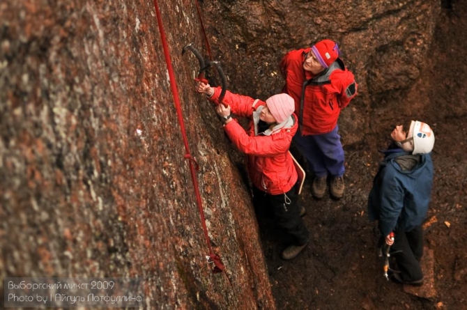Выборгский микст 2009. А как это было? (Альпинизм, спб, драйтулинг, соревнования, ледолазание)