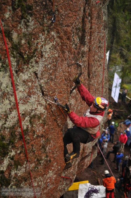 Выборгский микст 2009. А как это было? (Альпинизм, спб, драйтулинг, соревнования, ледолазание)