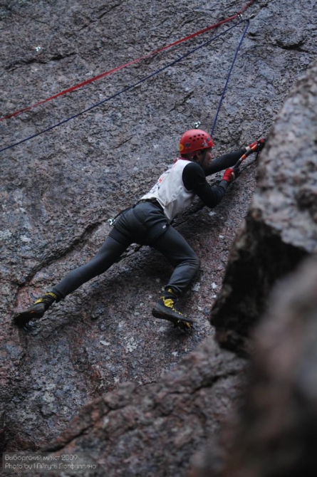 Выборгский микст 2009. А как это было? (Альпинизм, спб, драйтулинг, соревнования, ледолазание)