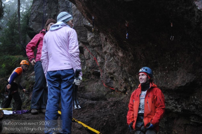 Выборгский микст 2009. А как это было? (Альпинизм, спб, драйтулинг, соревнования, ледолазание)
