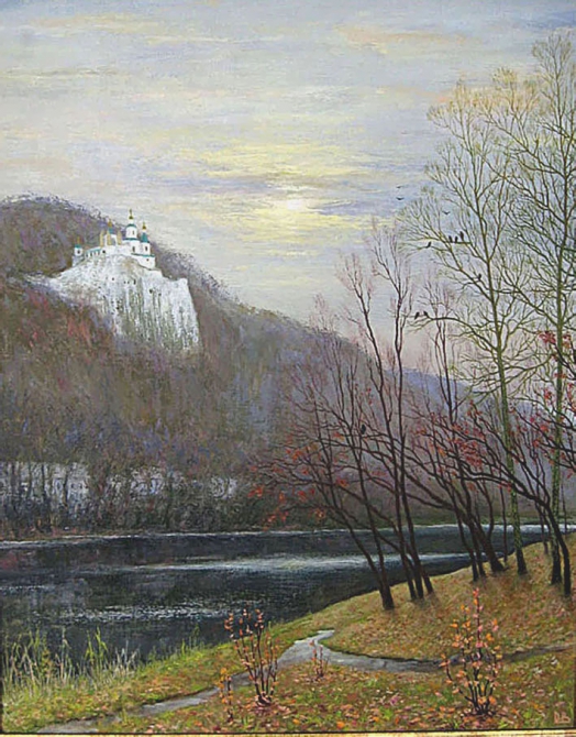 С мыслями о хорошем... (живопись, виктор воропаев)