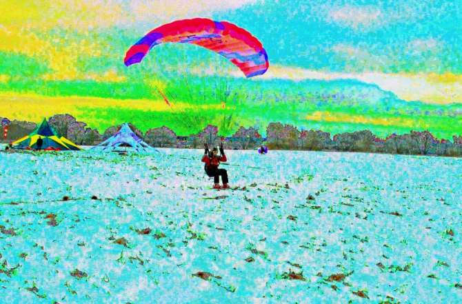 Открытие сезона 2009-10 на тренировочной базе проекта www.speedridingclub.ru (Горные лыжи/Сноуборд, фрирайд, горные лыжи, обучение, события, яблоков)