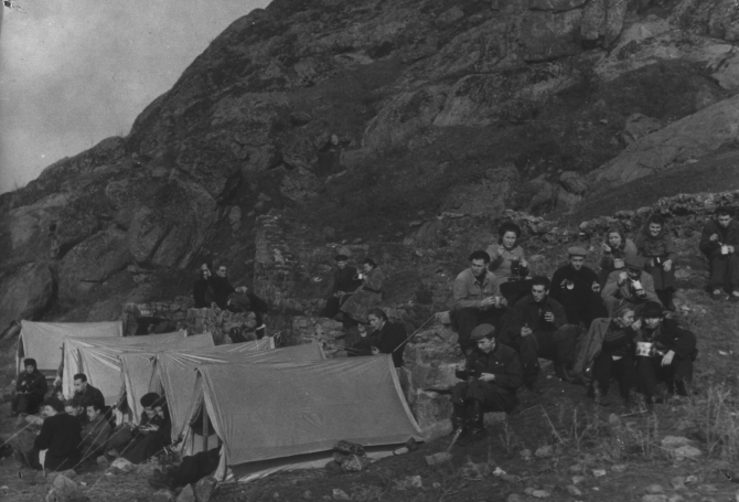 История одесского альпинизма в фотографиях из альбомов А.В.Блещунова. (альпинизм в одессе, одесса, история альпинизма)