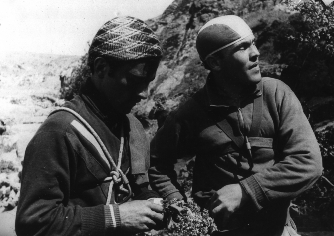 История одесского альпинизма в фотографиях из альбомов А.В.Блещунова. (альпинизм в одессе, одесса, история альпинизма)