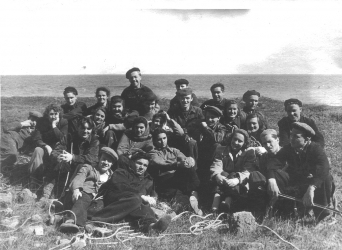 История одесского альпинизма в фотографиях из альбомов А.В.Блещунова. (альпинизм в одессе, одесса, история альпинизма)