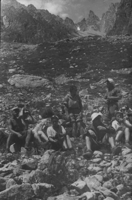 История одесского альпинизма в фотографиях из альбомов А.В.Блещунова. (альпинизм в одессе, одесса, история альпинизма)