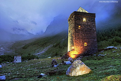 Самые красивые горные отели (Путешествия, приюты, высокогорные гостиницы, фотографии)