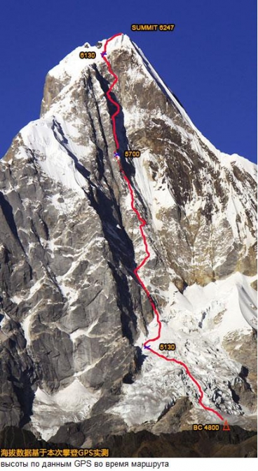 Дух Свободы (Альпинизм, сигуниань, китай)