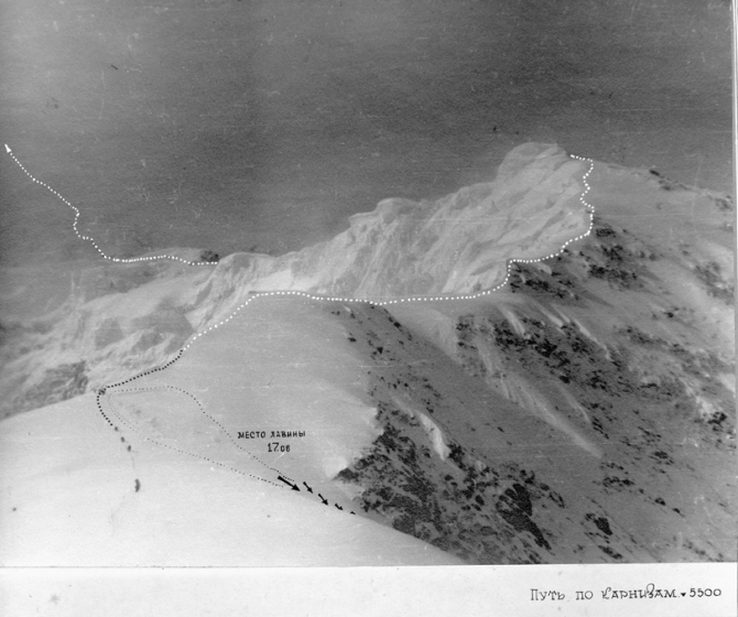 Пик Победа, 1949 (Альпинизм, инылчек, звездочка, колокольников)