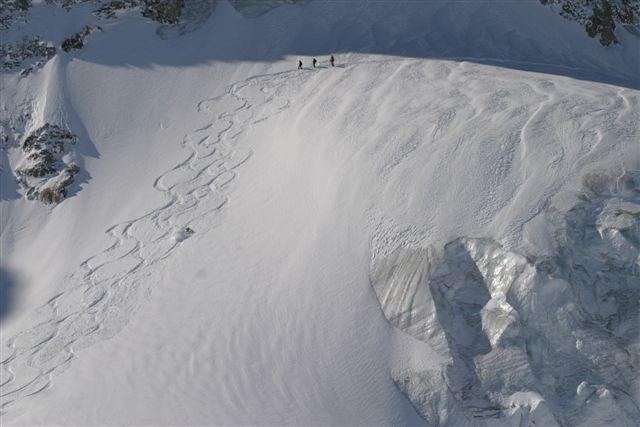 Off piste во Французских Альпах, La Grave - только для опытных экстремалов (Бэккантри/Фрирайд, alps, freeride)